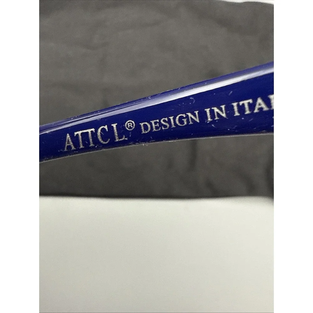 ATTCL Kids/Junior Authentic Blue Navy  Wrap S816 P Sunglasses 53/17-120 NWT Case